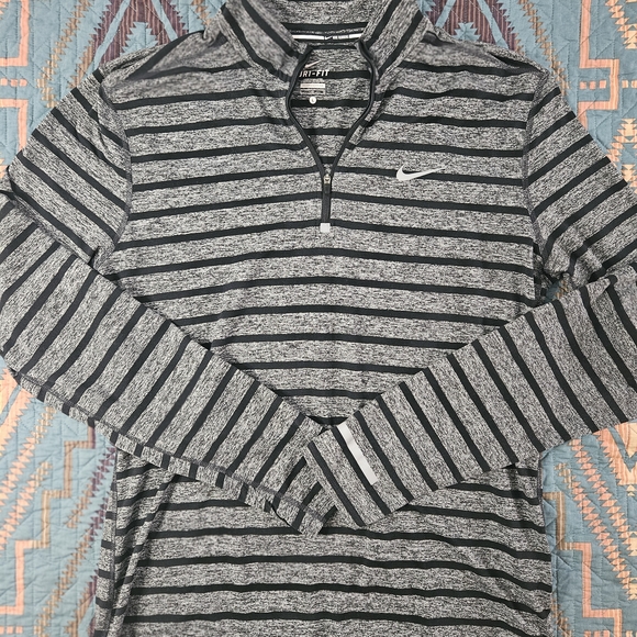 Nike Other - Nike Black and Gray Running Pullover. #1318